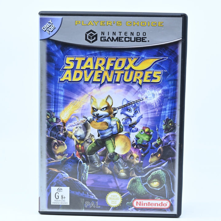 Starfox Adventures - Nintendo Gamecube Game + Manual - PAL - FREE POST!