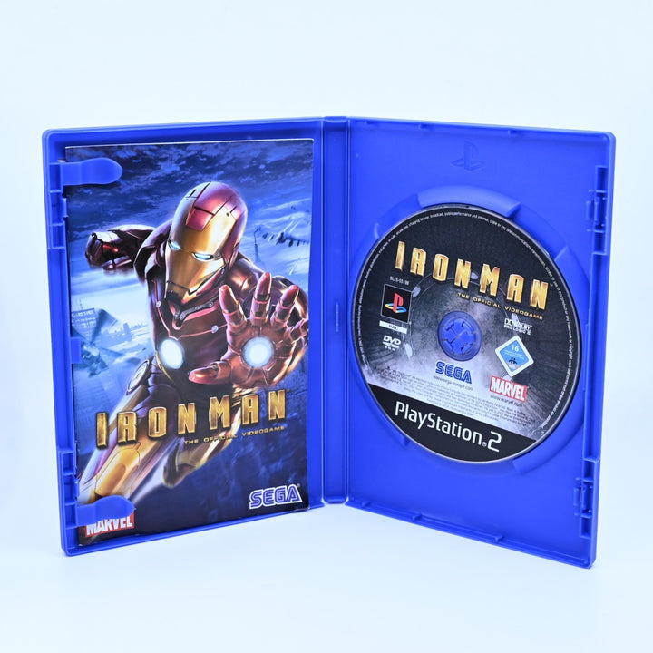Iron Man - Sony Playstation 2 / PS2 Game + Manual - PAL - MINT DISC!