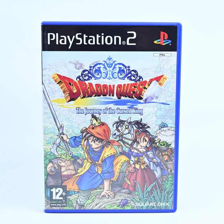 Dragon Quest VIII: The Journey of the Cursed King - PS2 Game + Manual - PAL