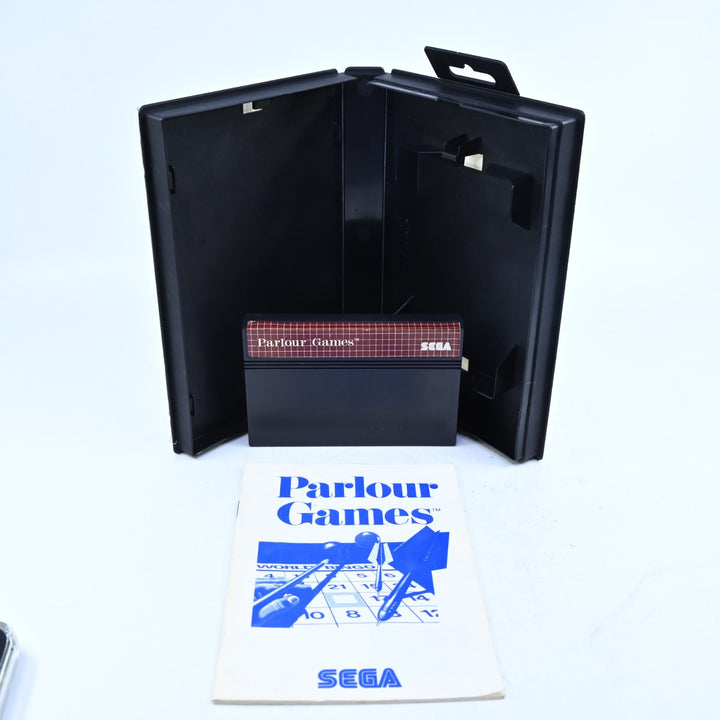 Parlour Games - Sega Master System Game + Manual - PAL - FREE POST!