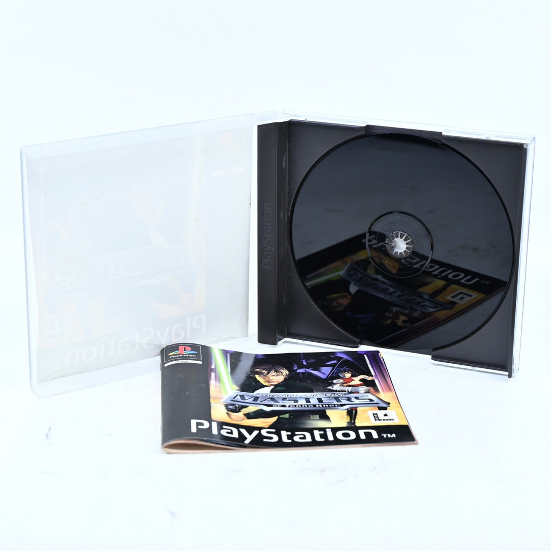 Star Wars Masters of Teras Kasi - Sony Playstation 1 / PS1 Game + Manual - PAL
