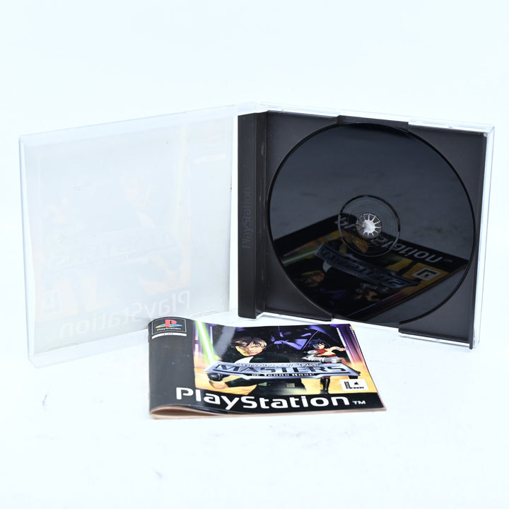 Star Wars Masters of Teras Kasi - Sony Playstation 1 / PS1 Game + Manual - PAL