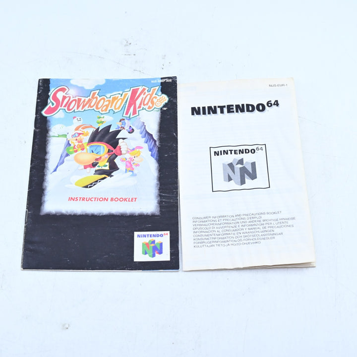 Snowboard Kids - N64 / Nintendo 64 Boxed Game - PAL - FREE POST!