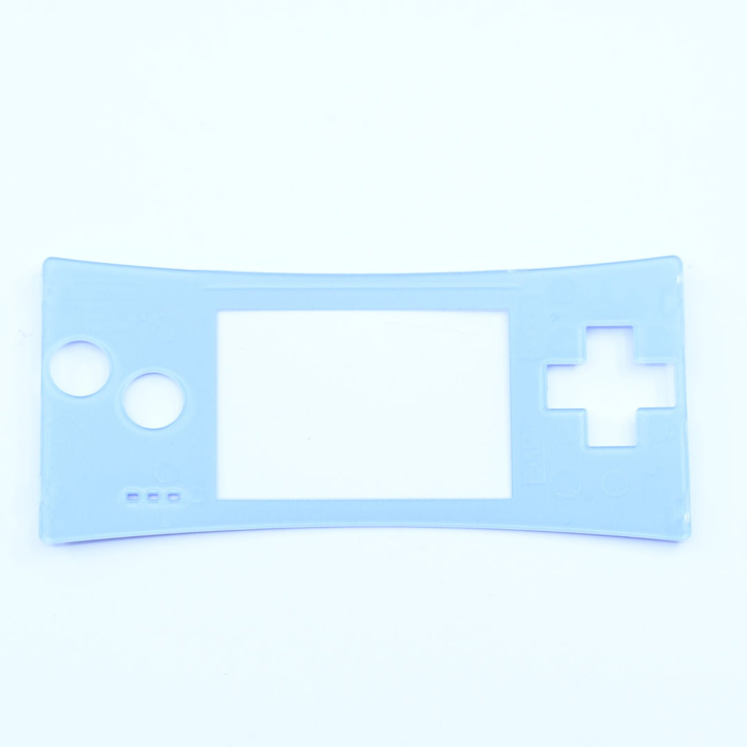 Official Pearl Blue Faceplate - Nintendo Gameboy Micro Accessory - PAL