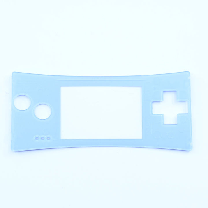 Official Pearl Blue Faceplate - Nintendo Gameboy Micro Accessory - PAL
