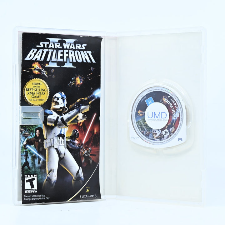 Star Wars: Battlefront II - Sony PSP Game + Manual - FREE POST!