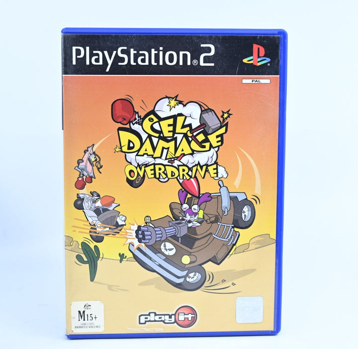 Cel Damage Overdrive - Sony Playstation 2 / PS2 Game - No Manual - PAL