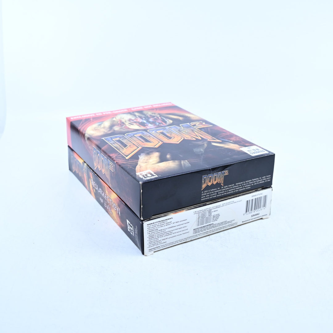 Doom 3 EB Preorder + Resurrection of Evil Expansion - Big Boxes - PC Game