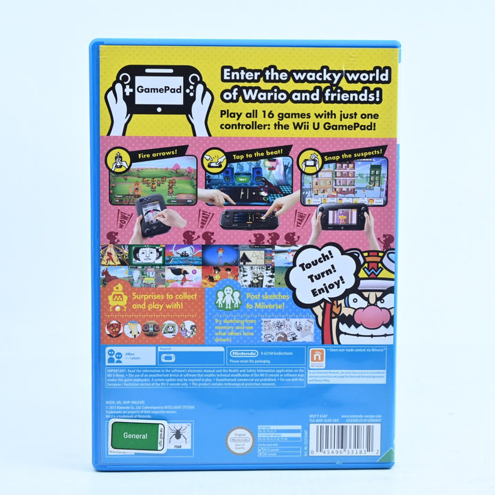 Game & Wario - Nintendo Wii U Game - PAL - FREE POST!