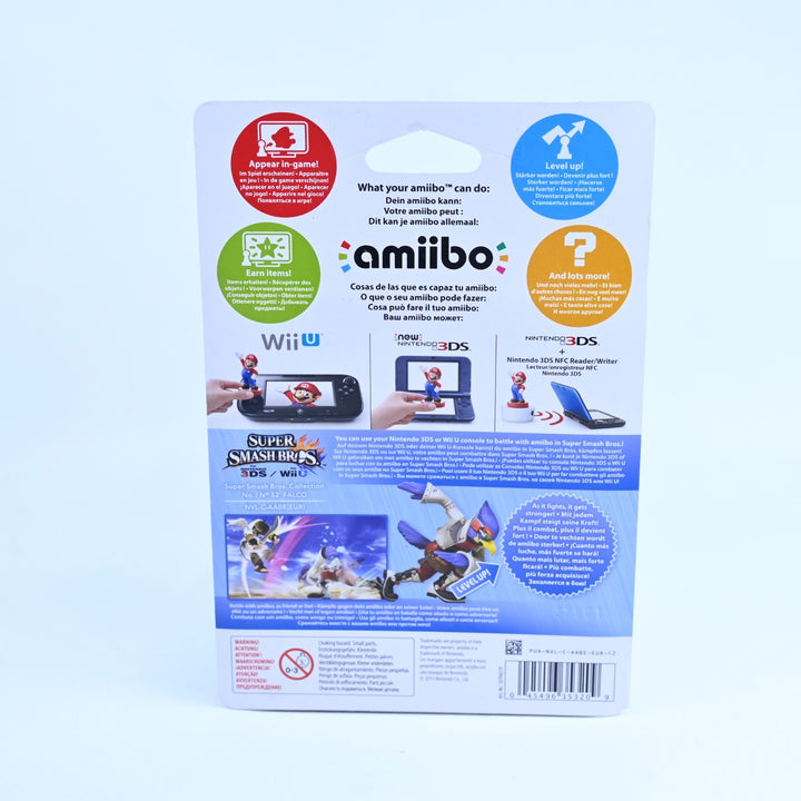 SEALED! Falco Amiibo No. 52 - Super Smash Bros. Collection - Toy