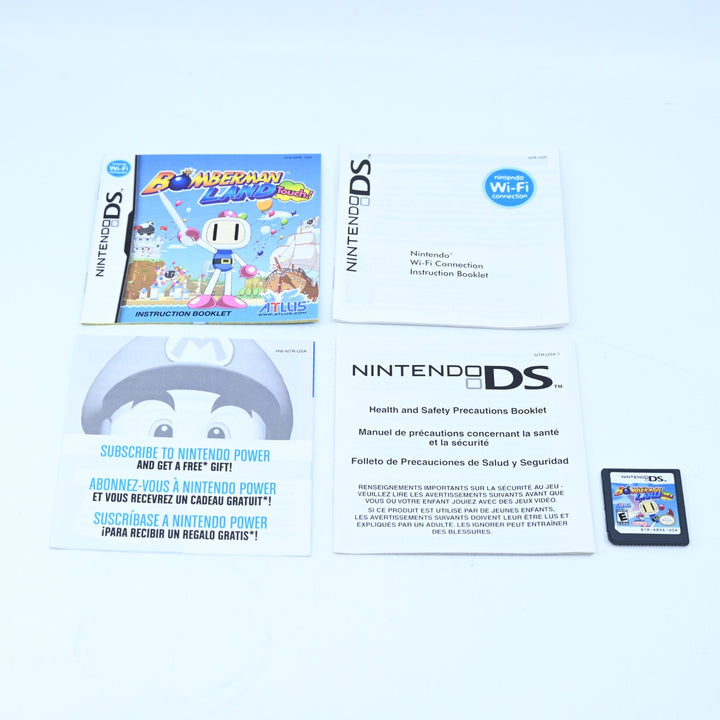 Bomberman Land Touch! - Nintendo DS Game - Region Free + Manual - FREE POST!