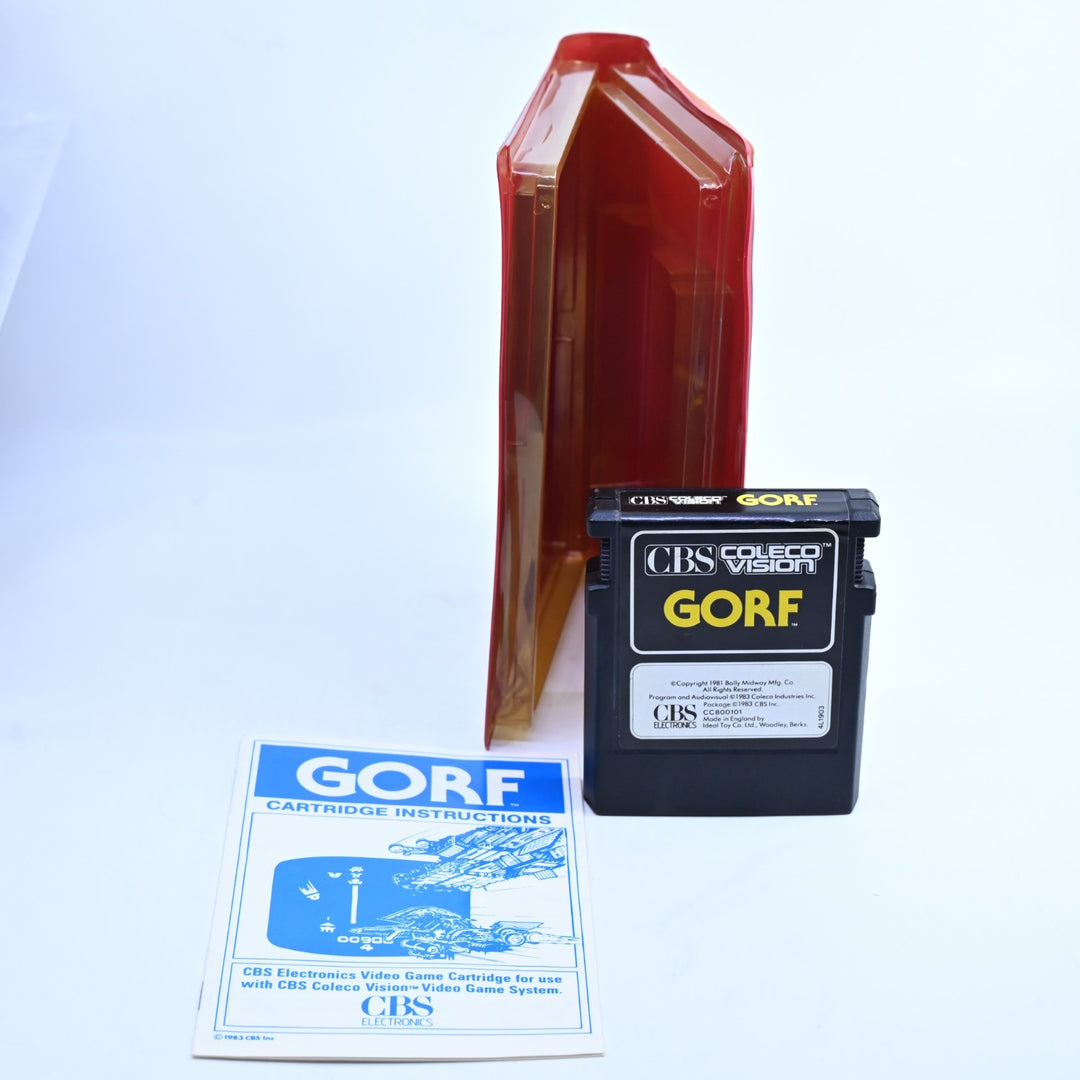 Gorf - ColecoVision Game + Manual - Region Free - FREE POST!