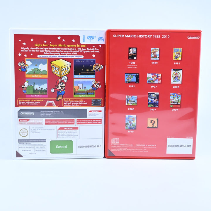 Super Mario All Stars 25th Anniversary Edition - Nintendo Wii Game + Manual