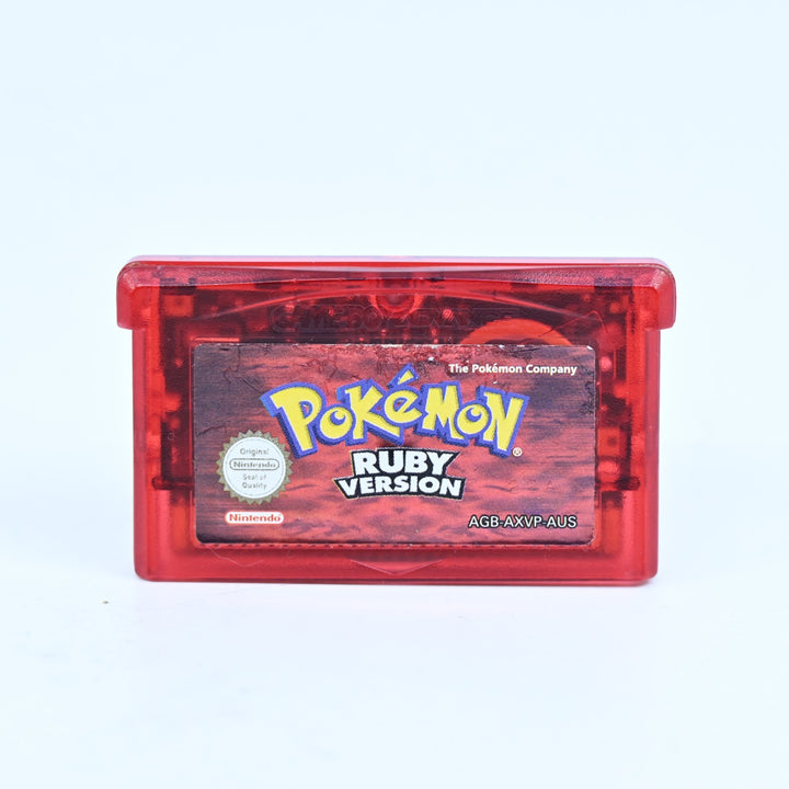 Pokemon Ruby Version - Nintendo Gameboy Advance Game - AUS PAL NEW SAVE BATTERY!