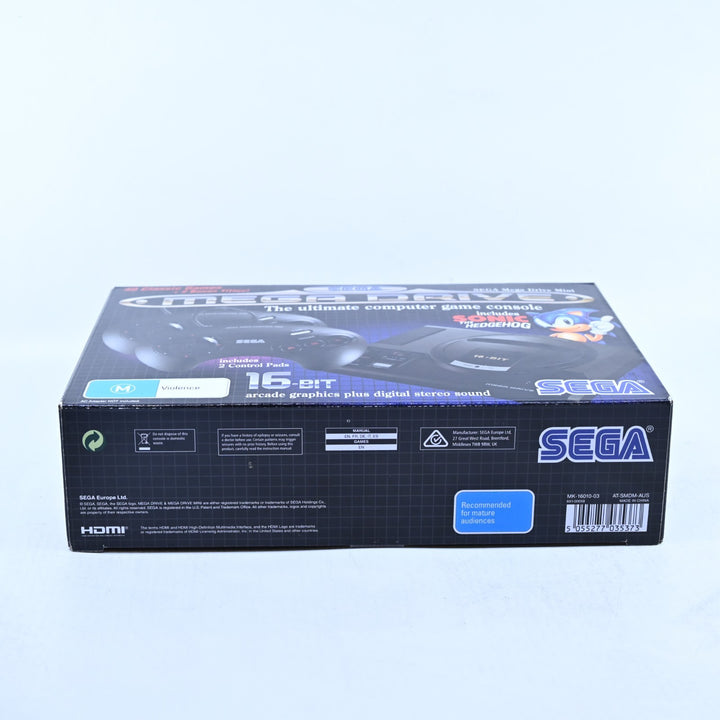 SEGA Mega Drive Mini - Sega Mega Drive Boxed Console - PAL - FREE POST!