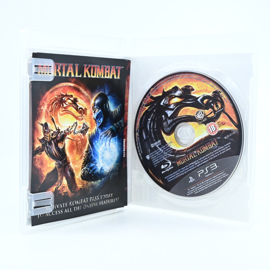 Mortal Kombat - Sony Playstation 3 / PS3 Game + Manual - NEAR MINT DISC!