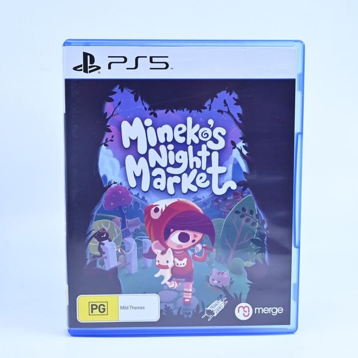 Mineko's Night Market - Sony Playstation 5 / PS5 Game - MINT DISC!