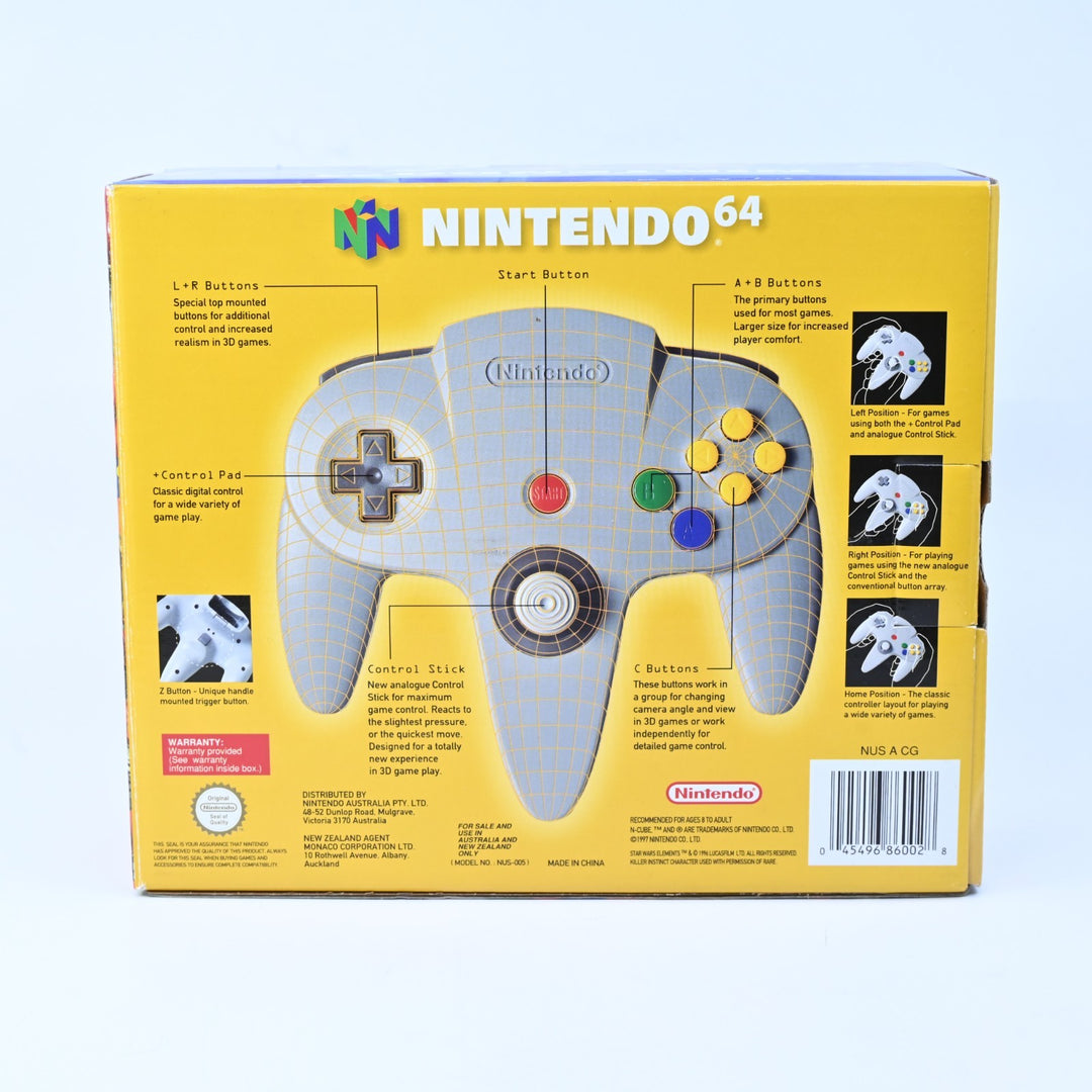 Original Grey Controller - Nintendo 64 Controller - N64 / Nintendo 64 Accessory