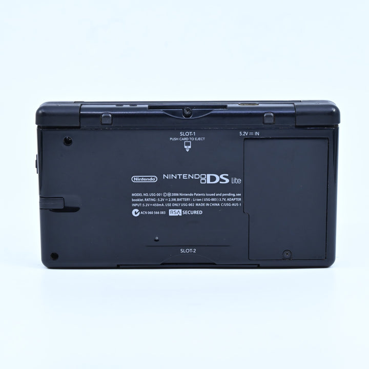 Black Nintendo DS Lite Console - USG-001 - PAL - FREE POST!