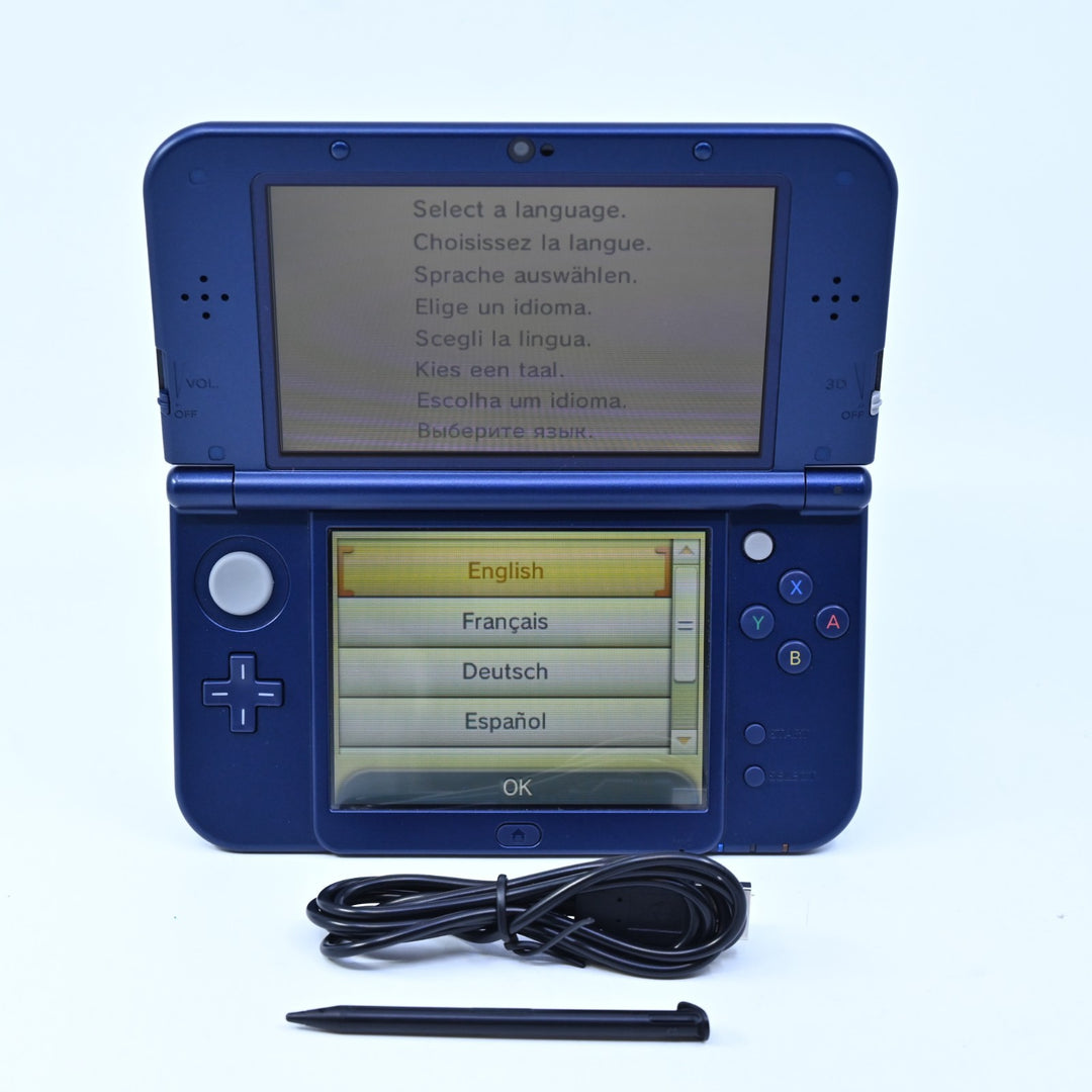 Metallic Blue - 'New' Nintendo 3DS Console XL RED-001 - PAL FREE POST