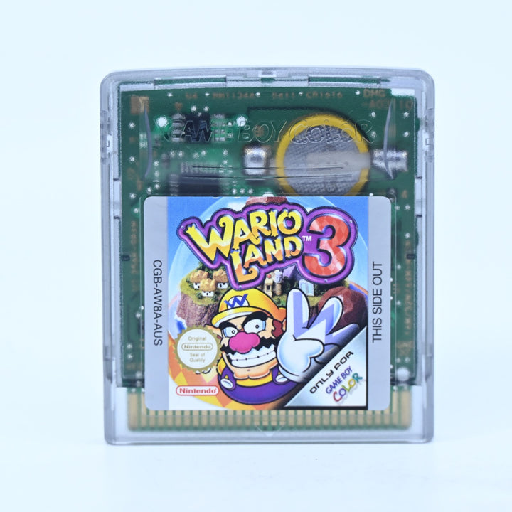 Wario Land 3 - Nintendo Gameboy Color Game - PAL - FREE POST! - NEW SAVE BATTERY