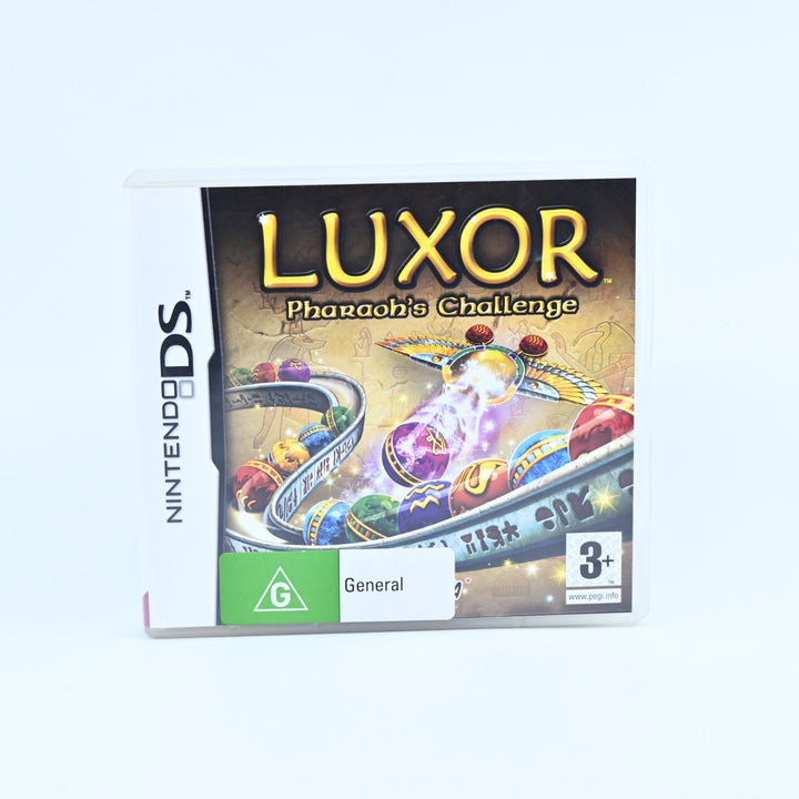 Luxor: Pharaoh's Challenge - Nintendo DS Game - PAL + Manual - FREE POST!