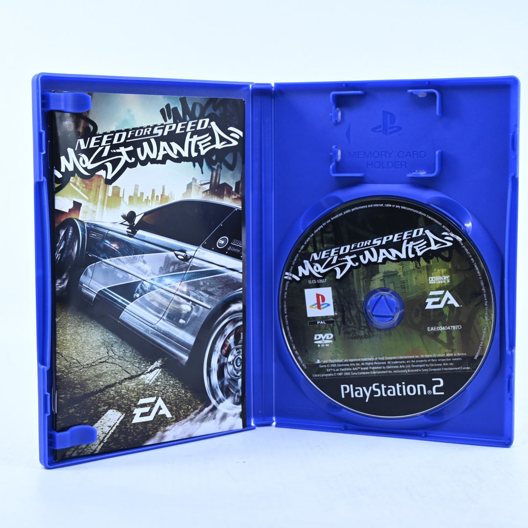 Need for Speed: Most Wanted - Sony Playstation 2 / PS2 Game + Manual - PAL