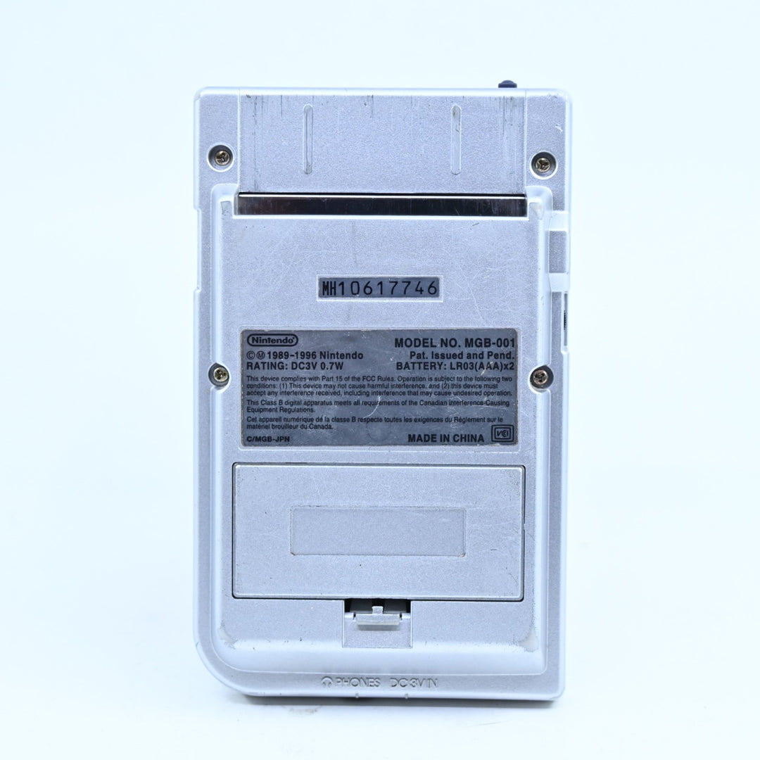 Silver Nintendo Gameboy Pocket Console - MGB-001 - FREE POST!