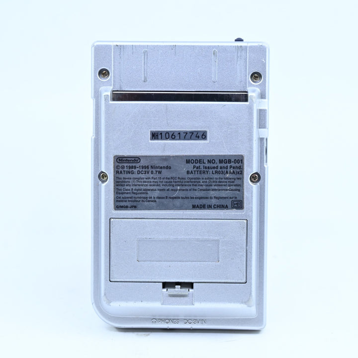Silver Nintendo Gameboy Pocket Console - MGB-001 - FREE POST!