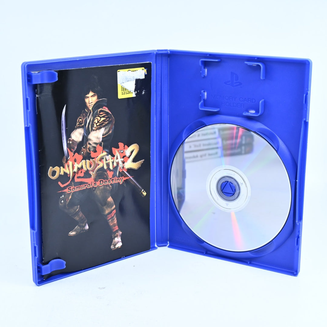 Onimusha 2 - Sony Playstation 2 / PS2 Game + Manual - PAL - MINT DISC!