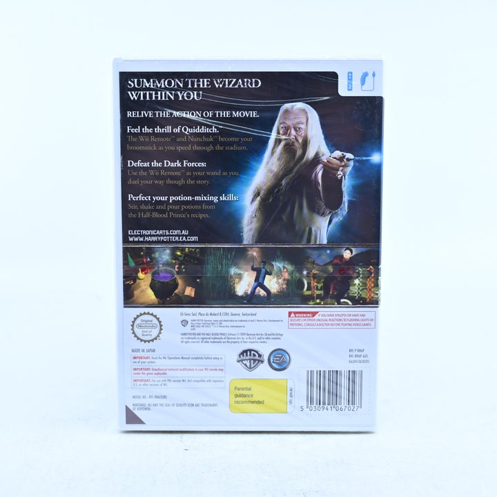 Harry Potter and The Half-Blood Prince - Nintendo Wii Game + Manual - SEALED!
