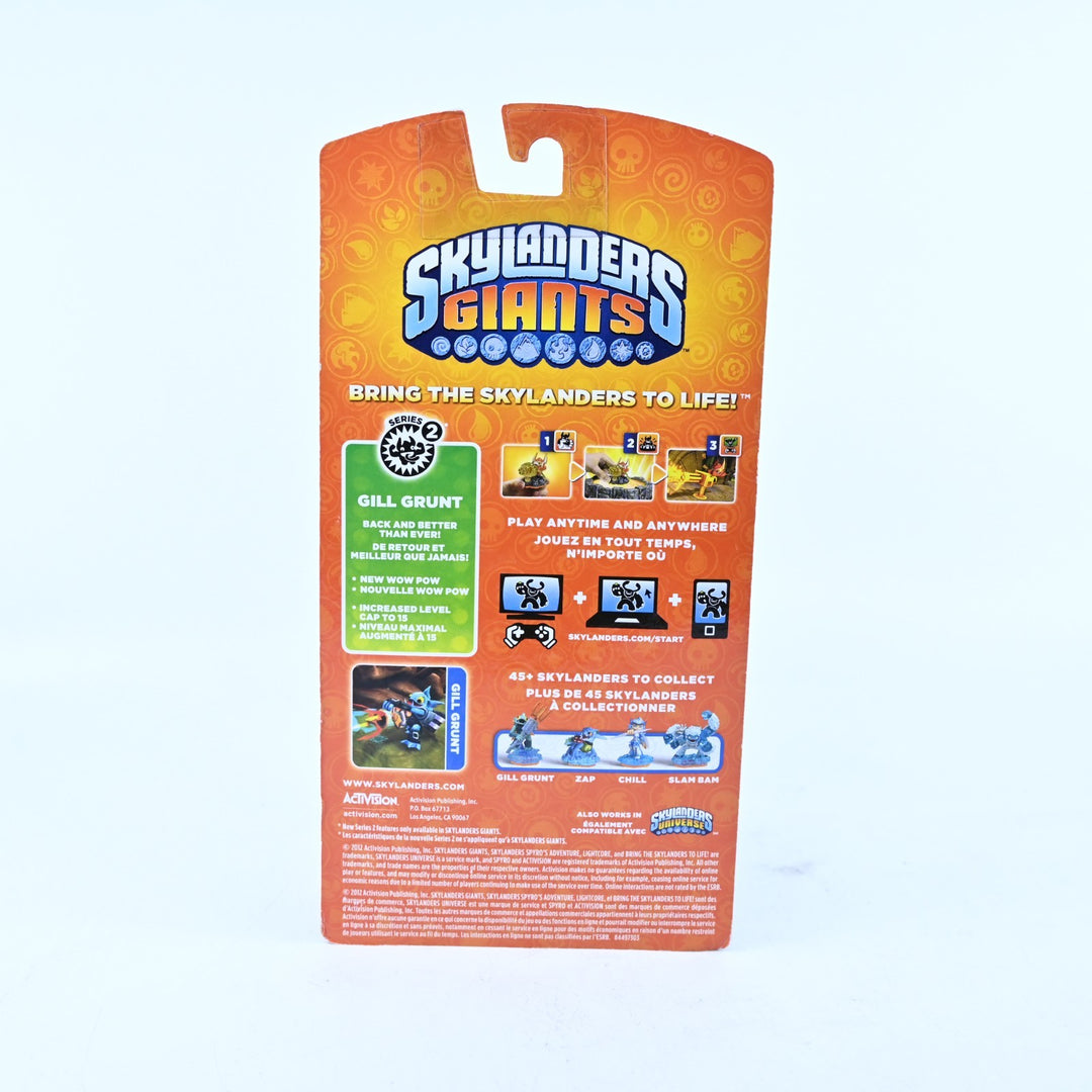 SEALED! Skylanders Giants - Gill Grunt - Series 2 - Toy