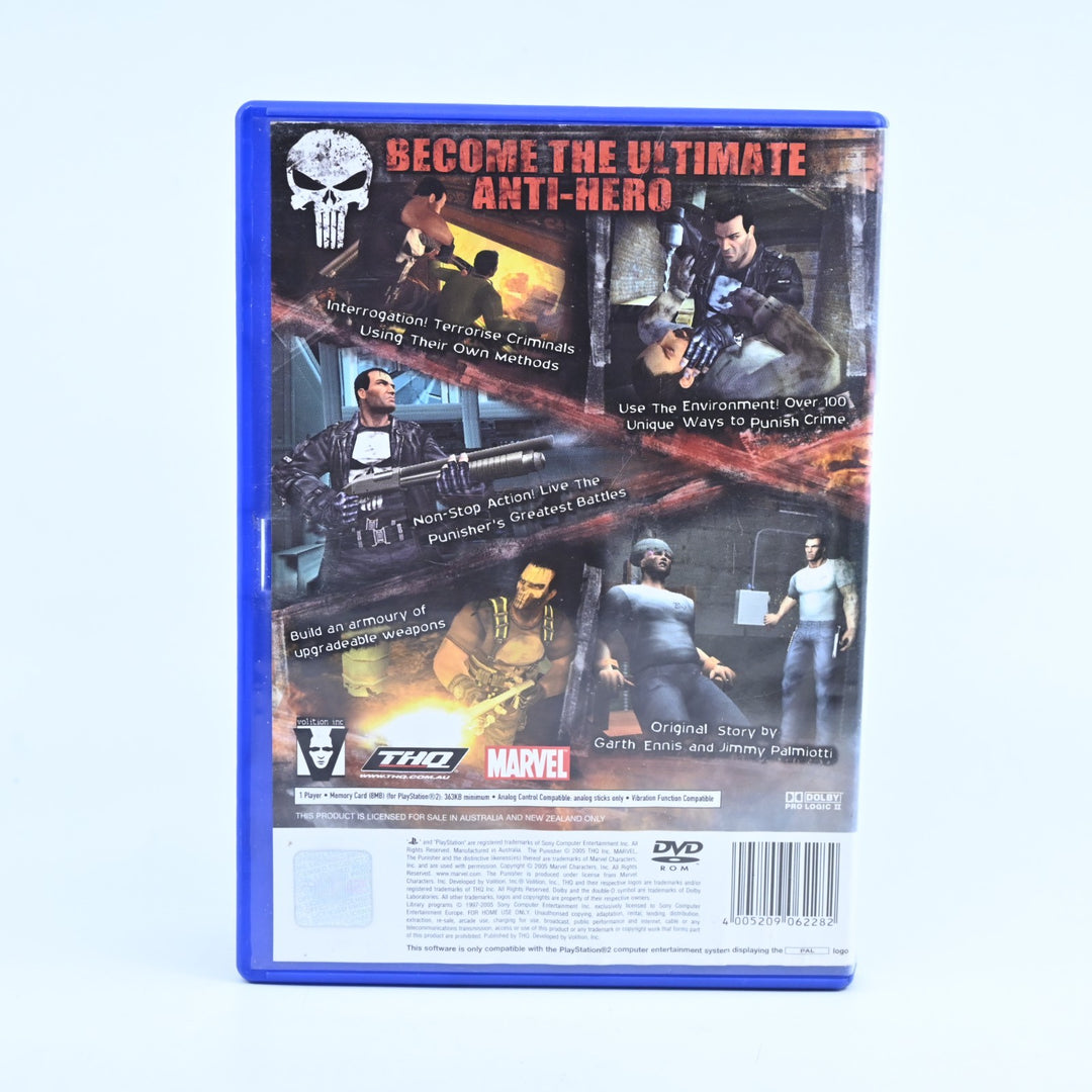 The Punisher - Sony Playstation 2 / PS2 Game + Manual - PAL - NEAR MINT DISC!