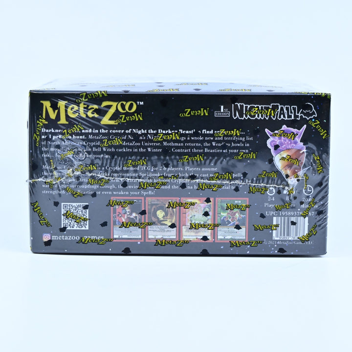 MetaZoo TCG Nightfall First Edition Sealed Booster Box - SEALED! - Other Toy
