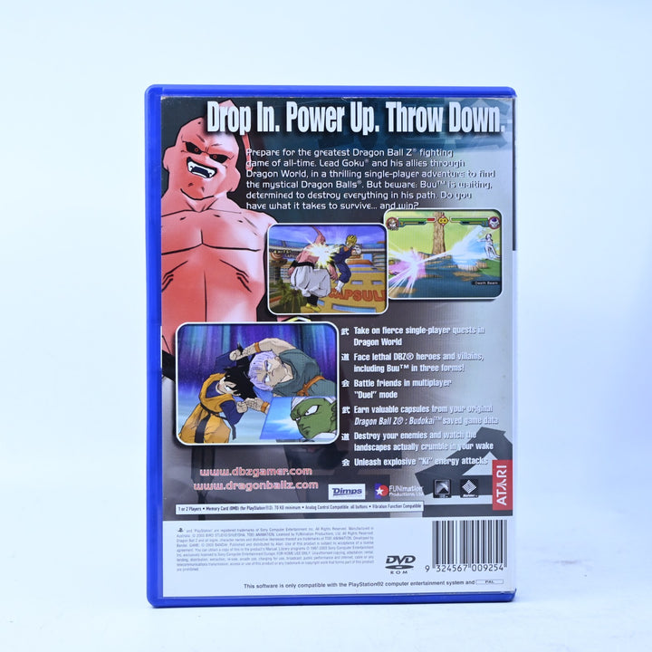 Dragon Ball Z Budokai 2 - Sony Playstation 2 / PS2 Game + Manual - PAL