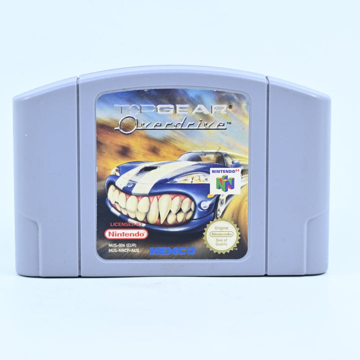 Top Gear Overdrive - N64 / Nintendo 64 Game - PAL - FREE POST!