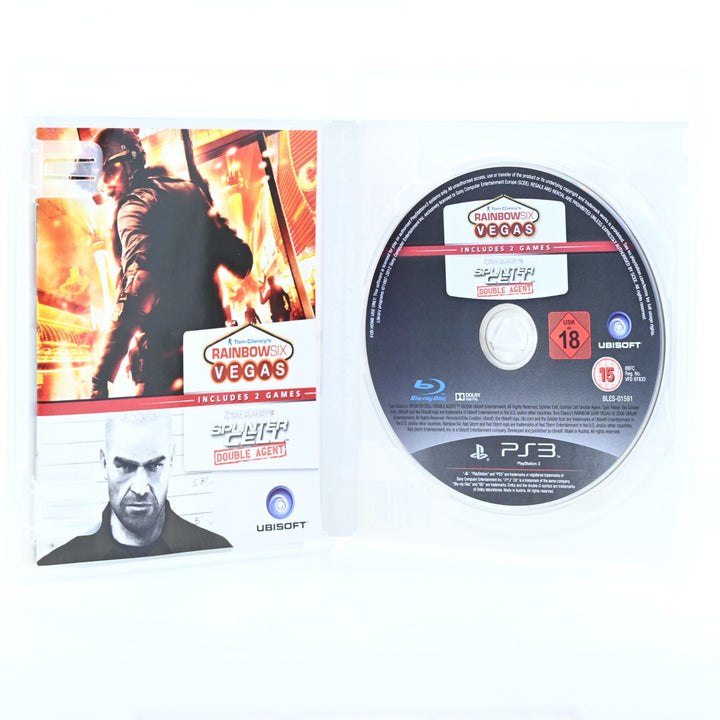Tom Clancy's Rainbow Six Vegas + Splinter Cell Double Agent - PS3 Game