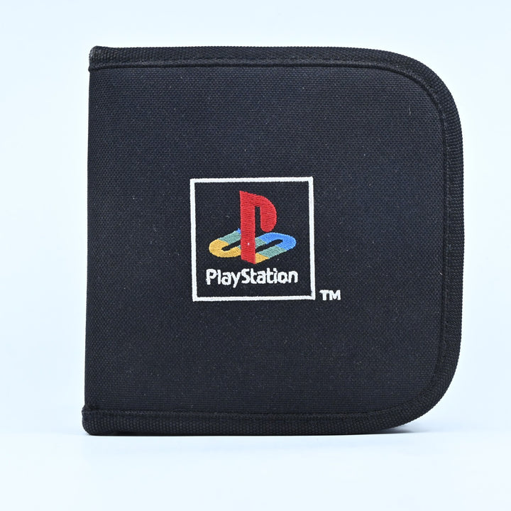 Genuine Sony Playstation 1 CD/DVD Disc Wallet / Carrying Case - PS1 Accessory