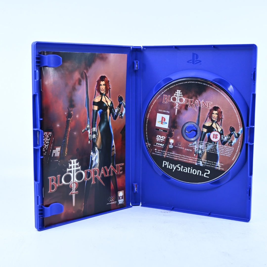 BloodRayne 2 - Sony Playstation 2 / PS2 Game + Manual - PAL
