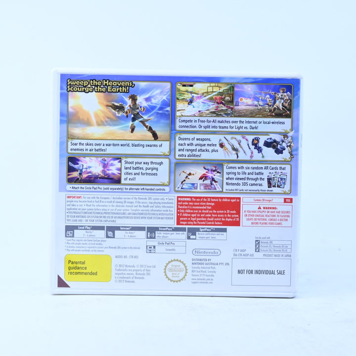 Kid Icarus Uprising - Nintendo 3DS Game - PAL + Manual - FREE POST!