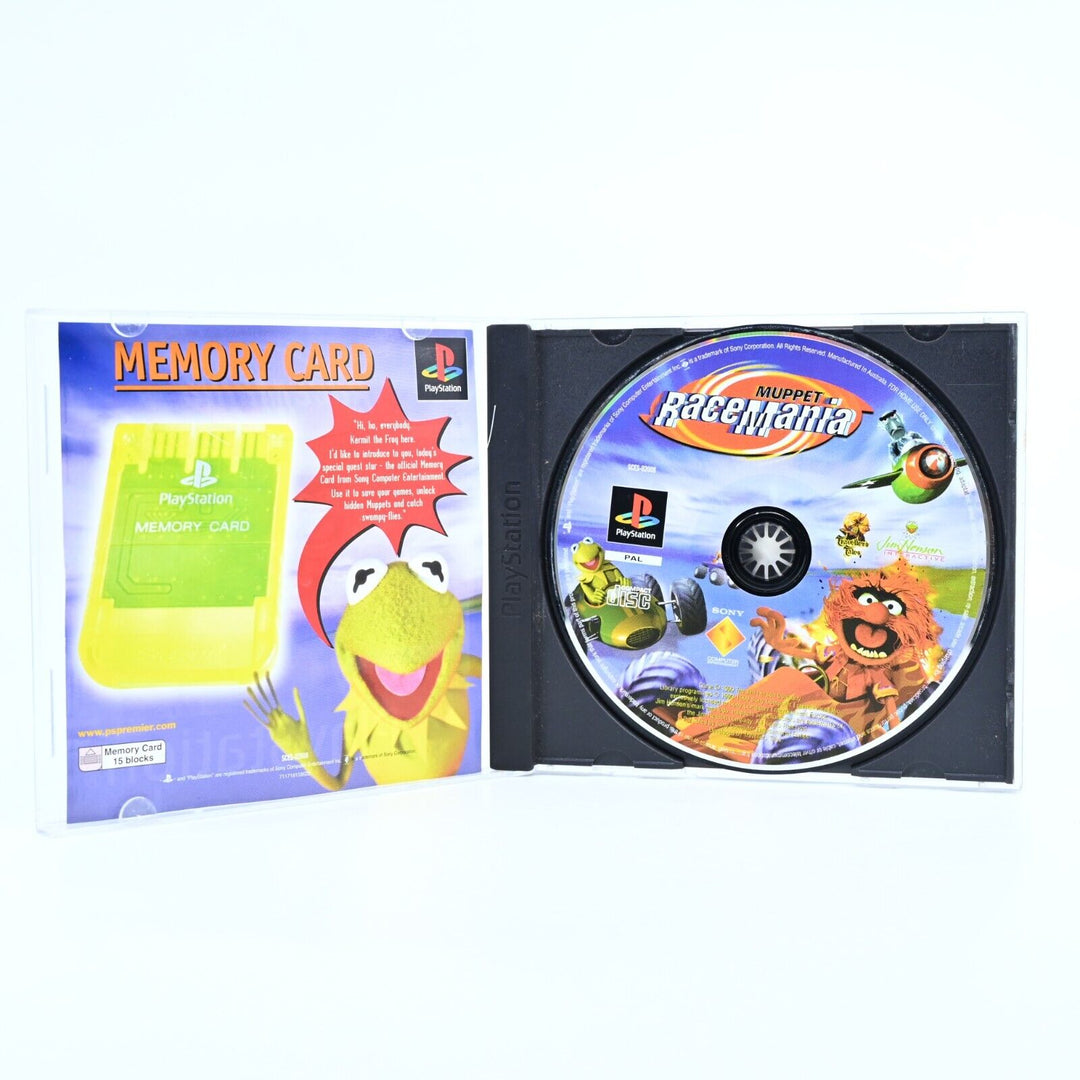 Muppet Racemania - No Manual - Sony Playstation 1 / PS1 Game - PAL - FREE POST!