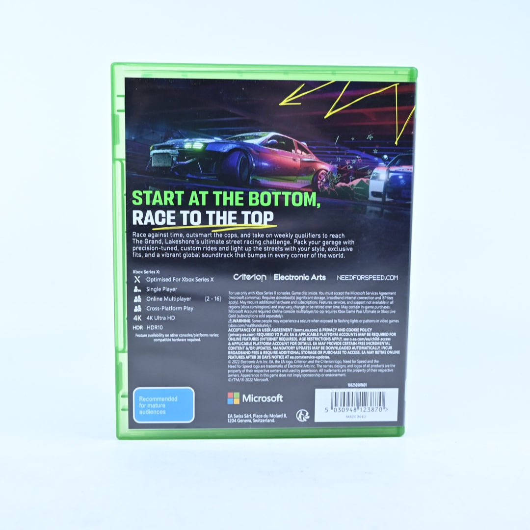 Need for Speed Unbound - Xbox Series X Game - PAL - FREE POST!