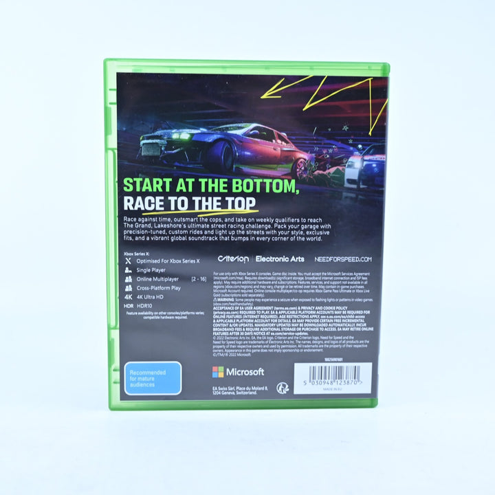 Need for Speed Unbound - Xbox Series X Game - PAL - FREE POST!