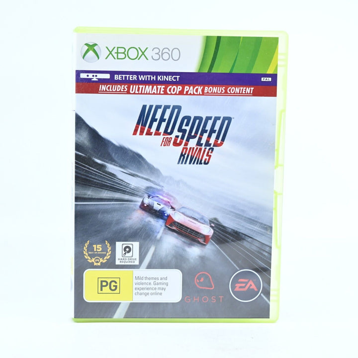 Need for Speed: Rivals - Xbox 360 Game + Manual - PAL - MINT DISC!