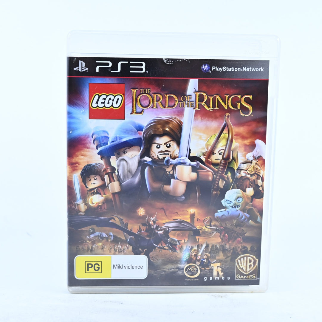 LEGO The Lord of the Rings - Sony Playstation 3 / PS3 Game + Manual - MINT DISC!