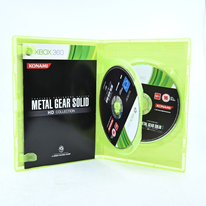 Metal Gear Solid HD Collection - Xbox 360 Game + Manual - PAL - MINT DISCS!