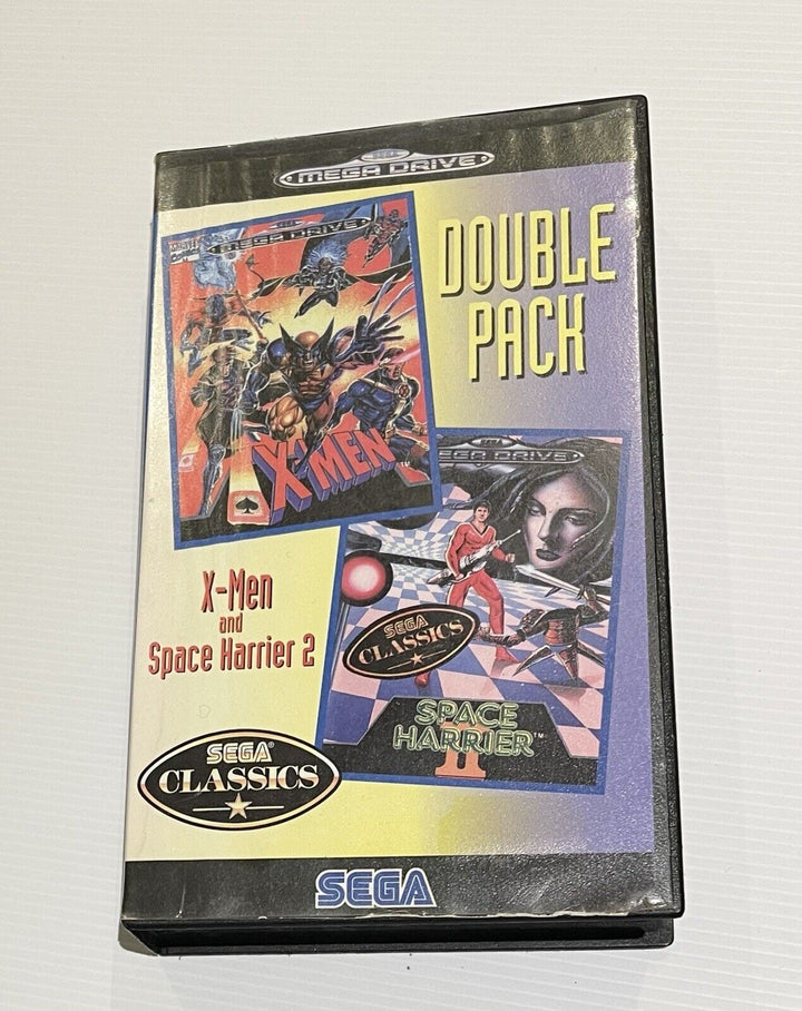 X-MEN And Space Harrier 2 - Double Pack - Sega Mega Drive Game - PAL - FREE POST