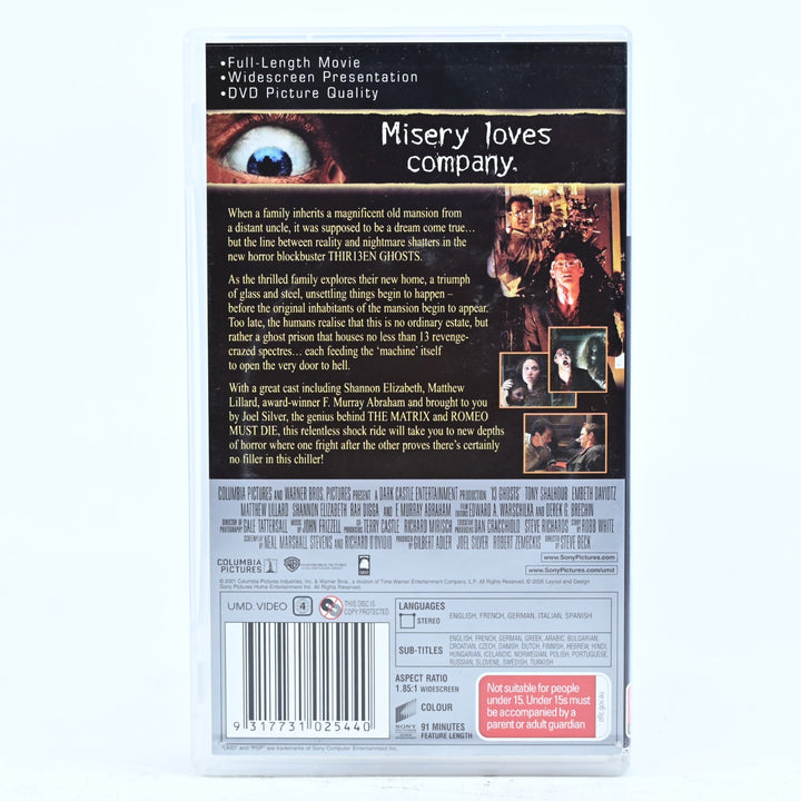 Thirteen 13 Ghosts - UMD Video - Sony Other PSP - PAL