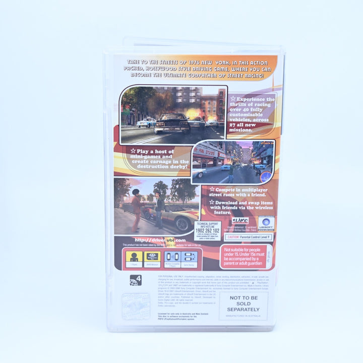 Driver 76 - Sony PSP Game + Manual - FREE POST!