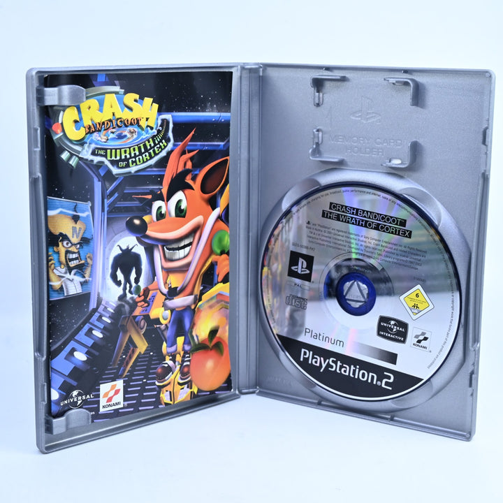 Crash Bandicoot: The Wrath of Cortex - PS2 Game + Manual - PAL